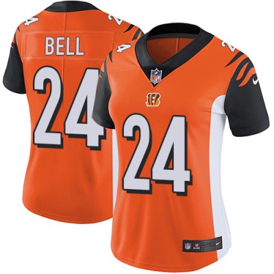 Nike Cincinnati Bengals #24 Vonn Bell Orange Alternate Women's Stitched NFL Vapor Untouchable Limited Jersey